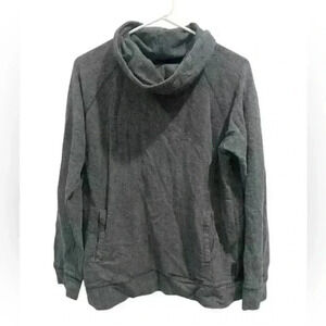 Roots Women’s Long Sleeve Cowl Neck Pullover Sweatshirt‎ Size Large